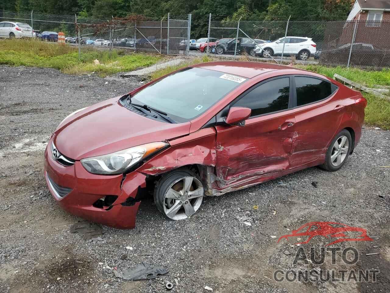 HYUNDAI ELANTRA 2013 - 5NPDH4AE1DH311330