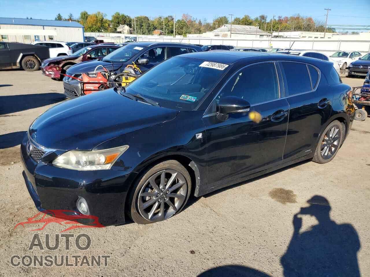 LEXUS CT 200 2013 - JTHKD5BH8D2164585