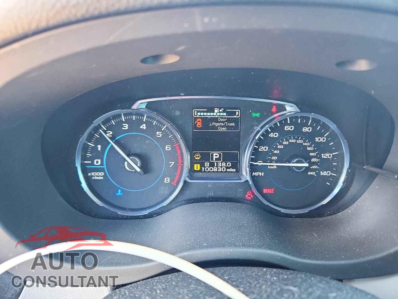SUBARU FORESTER 2017 - JF2SJAJC1HH493383