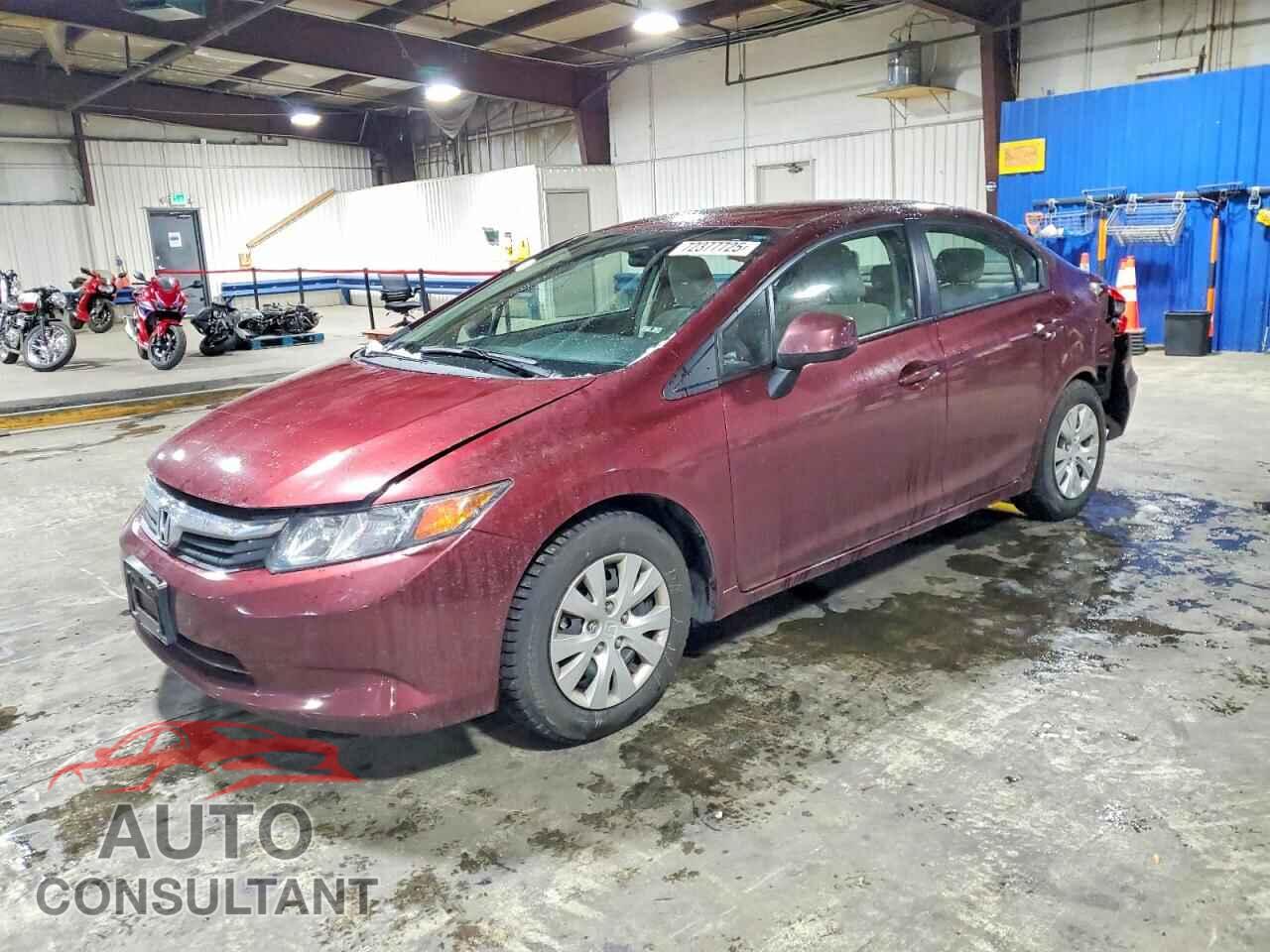 HONDA CIVIC 2012 - 2HGFB2F54CH564996