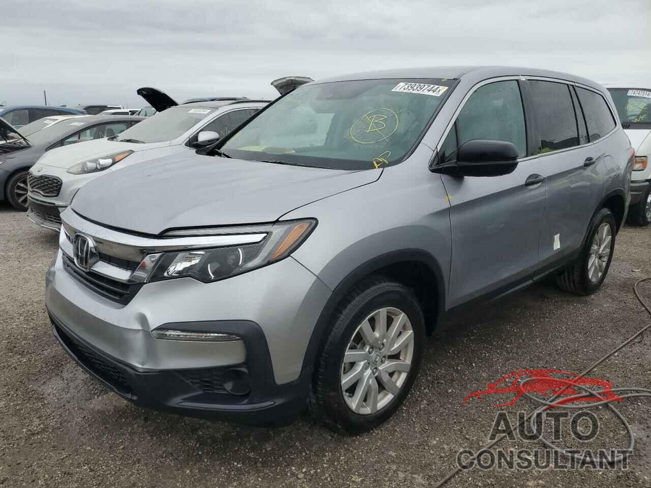 HONDA PILOT 2019 - 5FNYF5H11KB007698