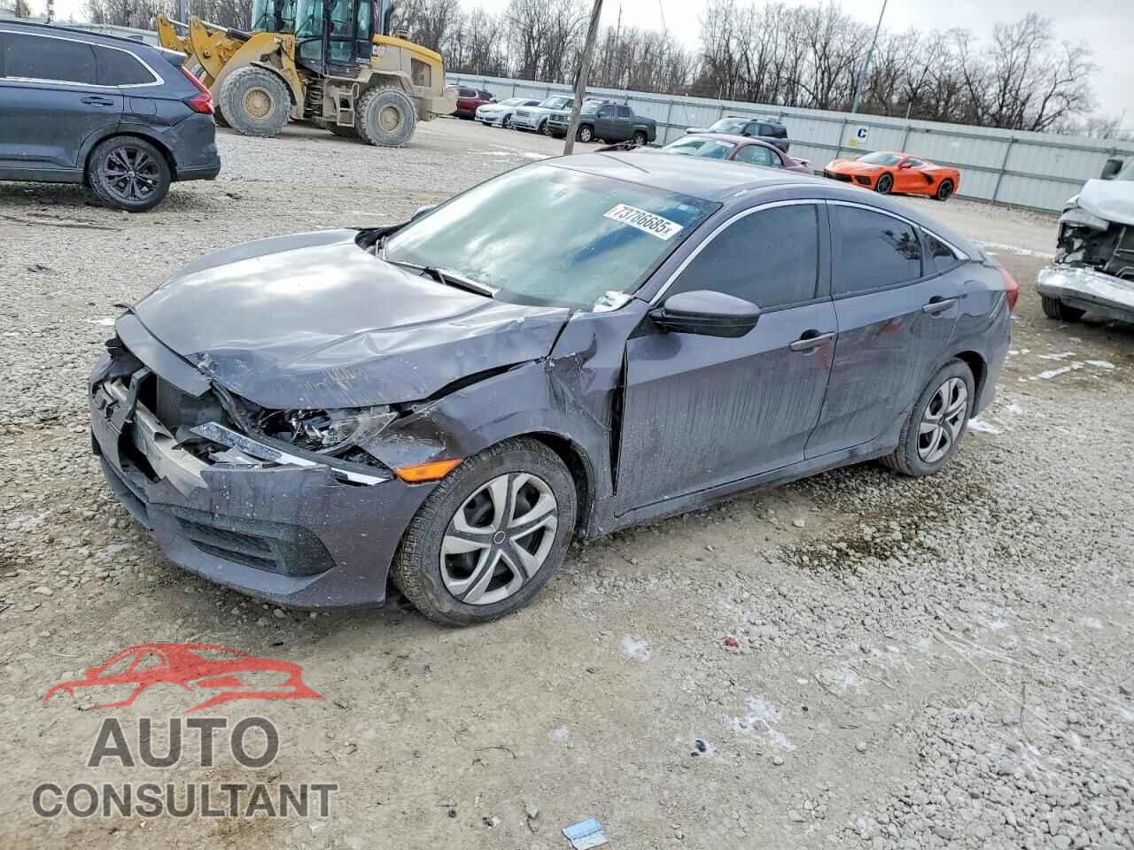 HONDA CIVIC 2017 - 2HGFC2F57HH556556