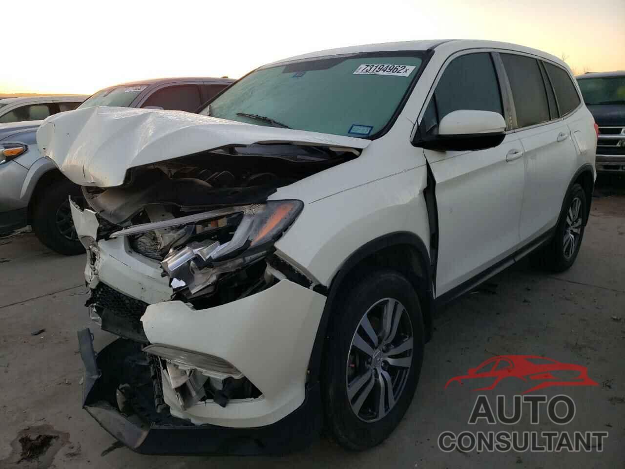 HONDA PILOT 2017 - 5FNYF5H87HB014175