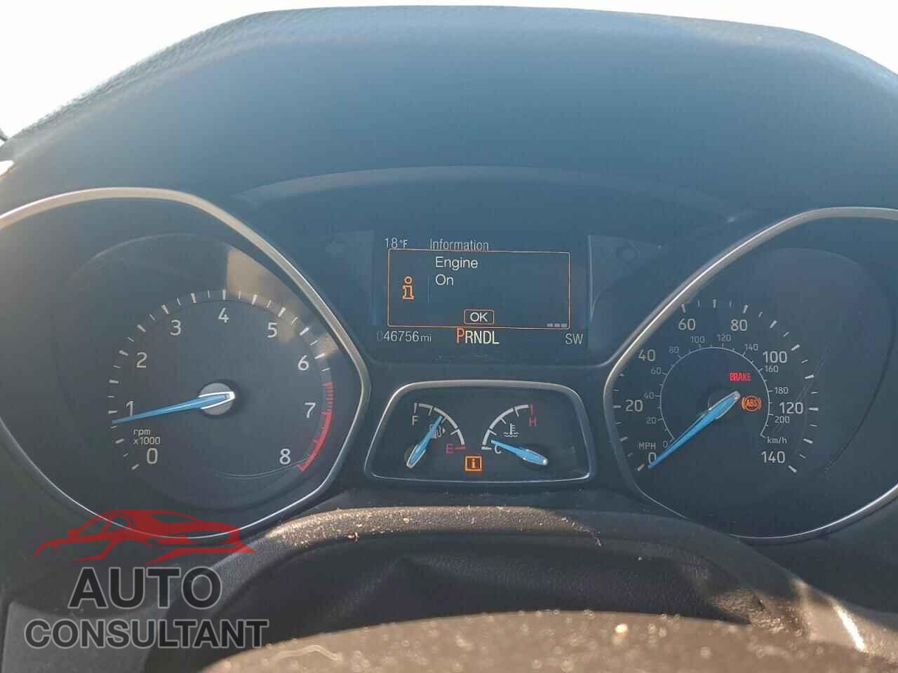 FORD FOCUS 2017 - 1FADP3F20HL321897