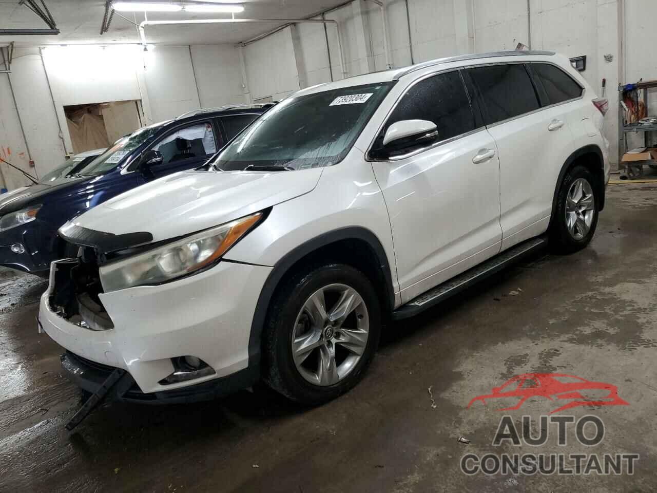 TOYOTA HIGHLANDER 2016 - 5TDDKRFH5GS268045