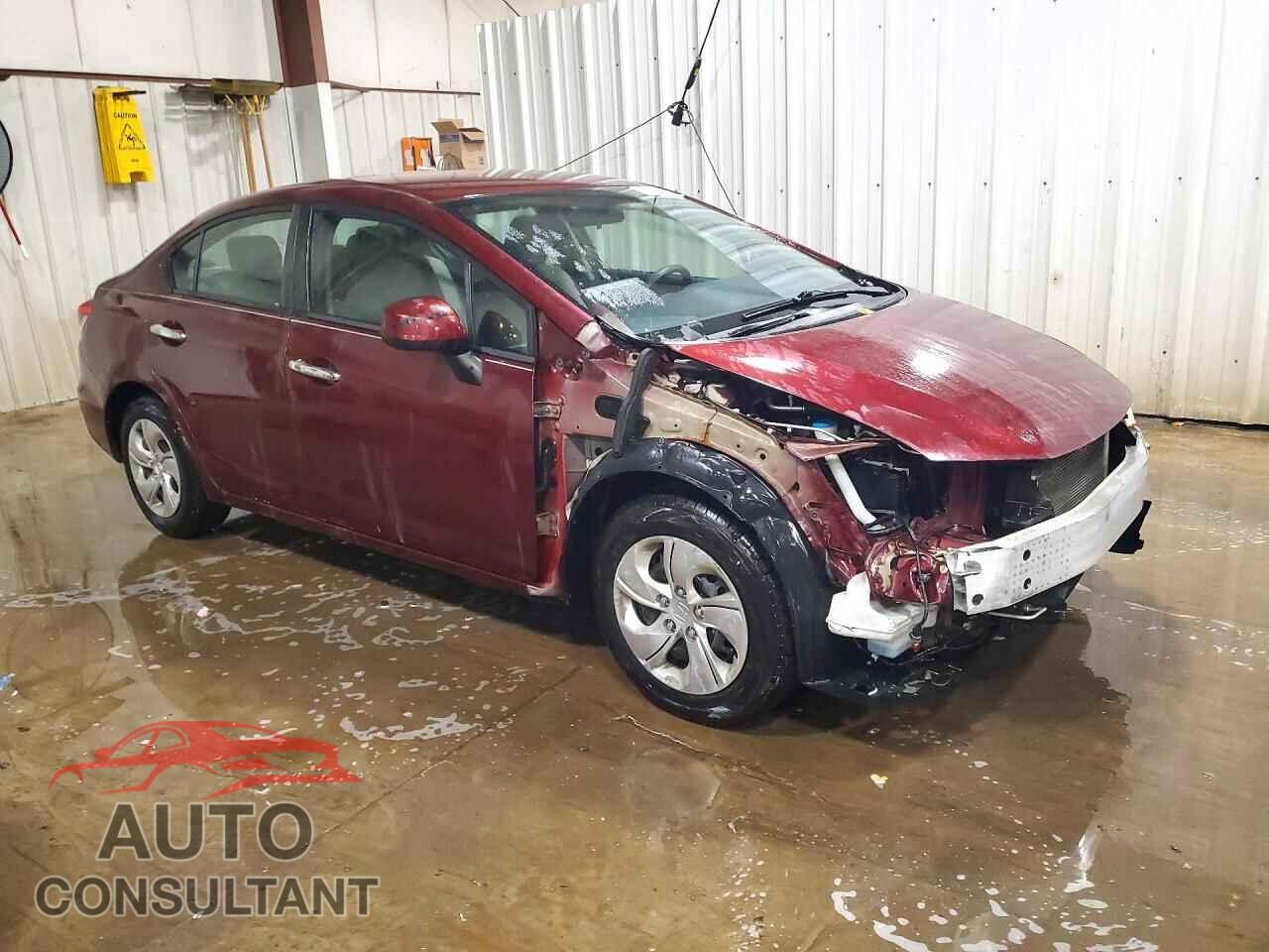 HONDA CIVIC 2013 - 2HGFB2F50DH586463