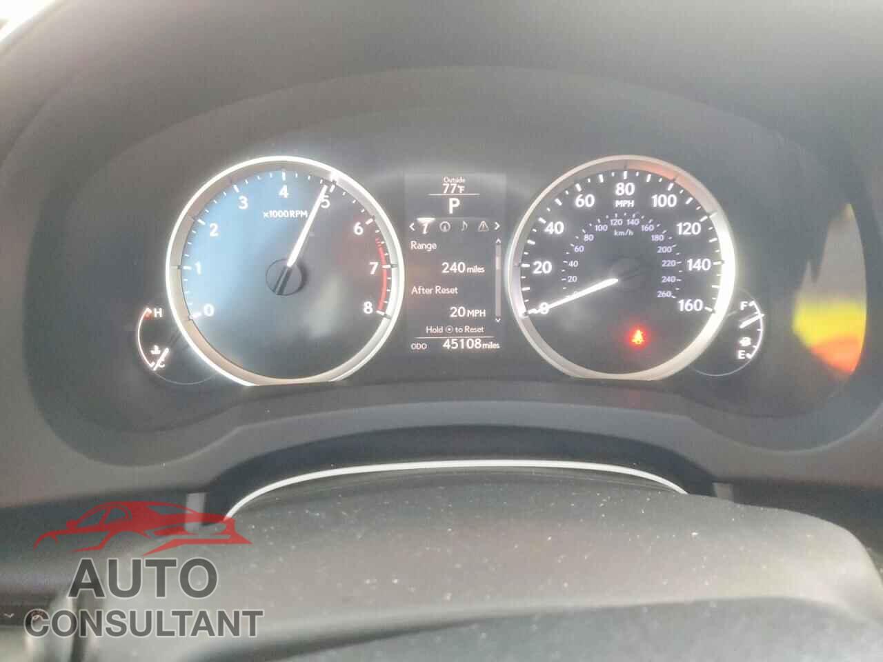 LEXUS IS 2015 - JTHCF1D20F5025293