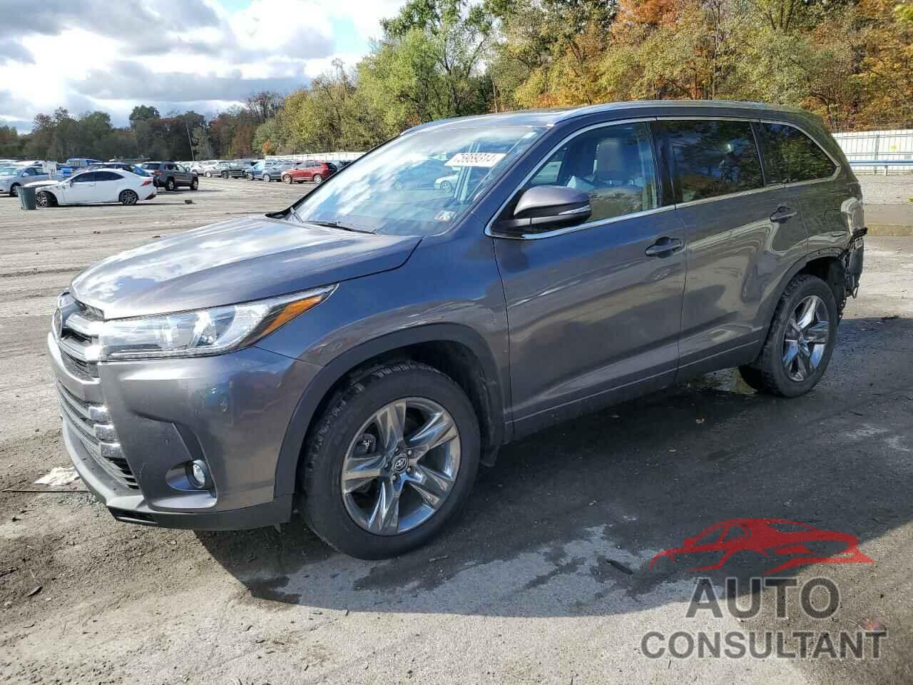 TOYOTA HIGHLANDER 2019 - 5TDDZRFH5KS735369