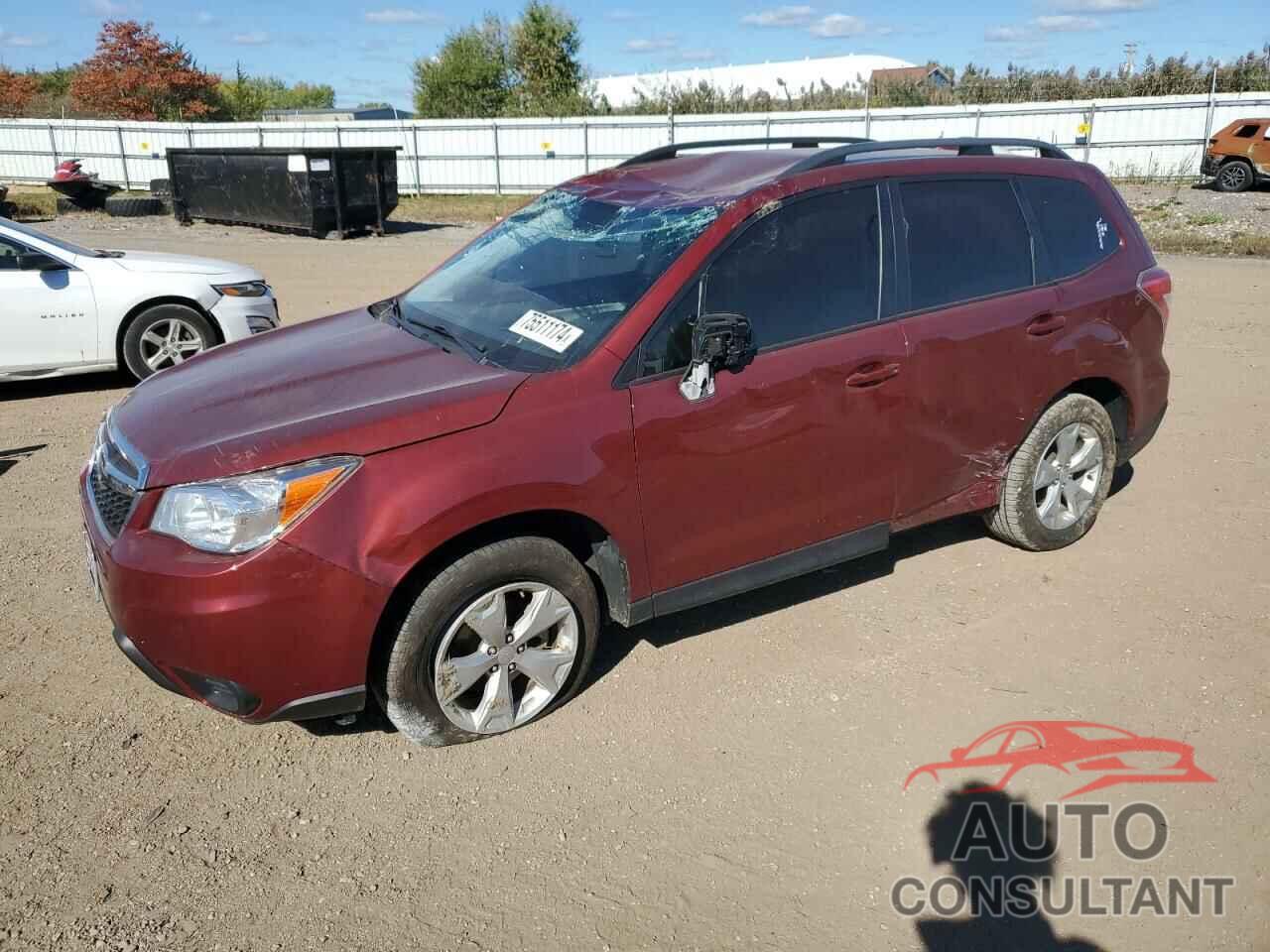 SUBARU FORESTER 2016 - JF2SJABC7GH411508