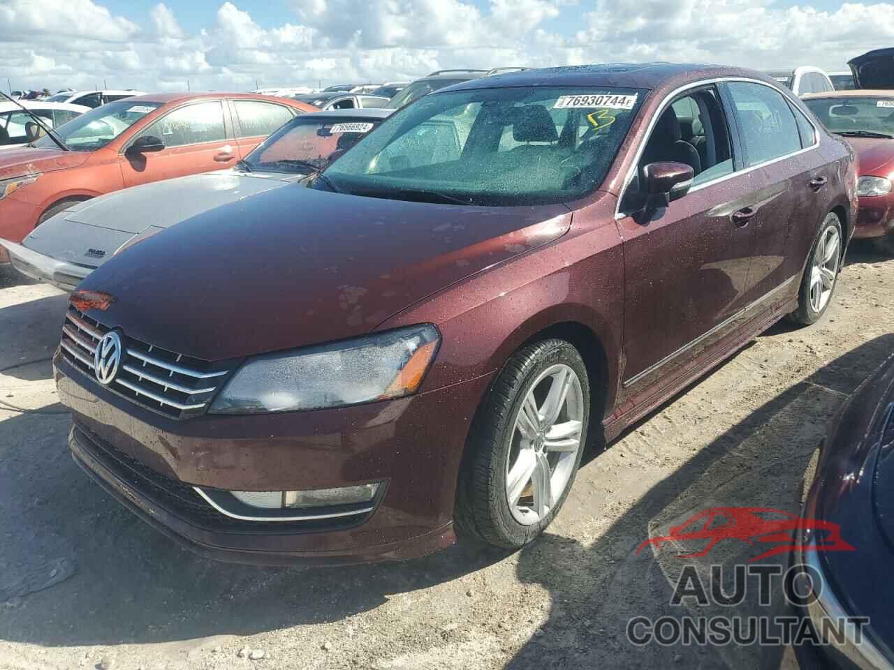 VOLKSWAGEN PASSAT 2014 - 1VWCN7A39EC074424