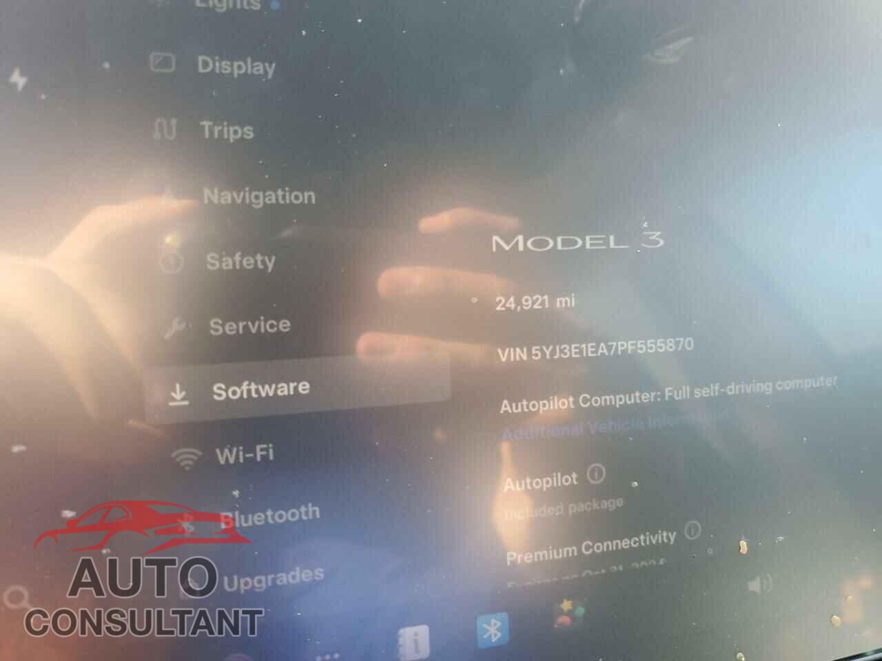 TESLA MODEL 3 2023 - 5YJ3E1EA7PF555870