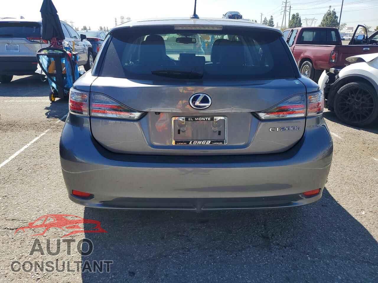 LEXUS CT 200 2012 - JTHKD5BH2C2109077