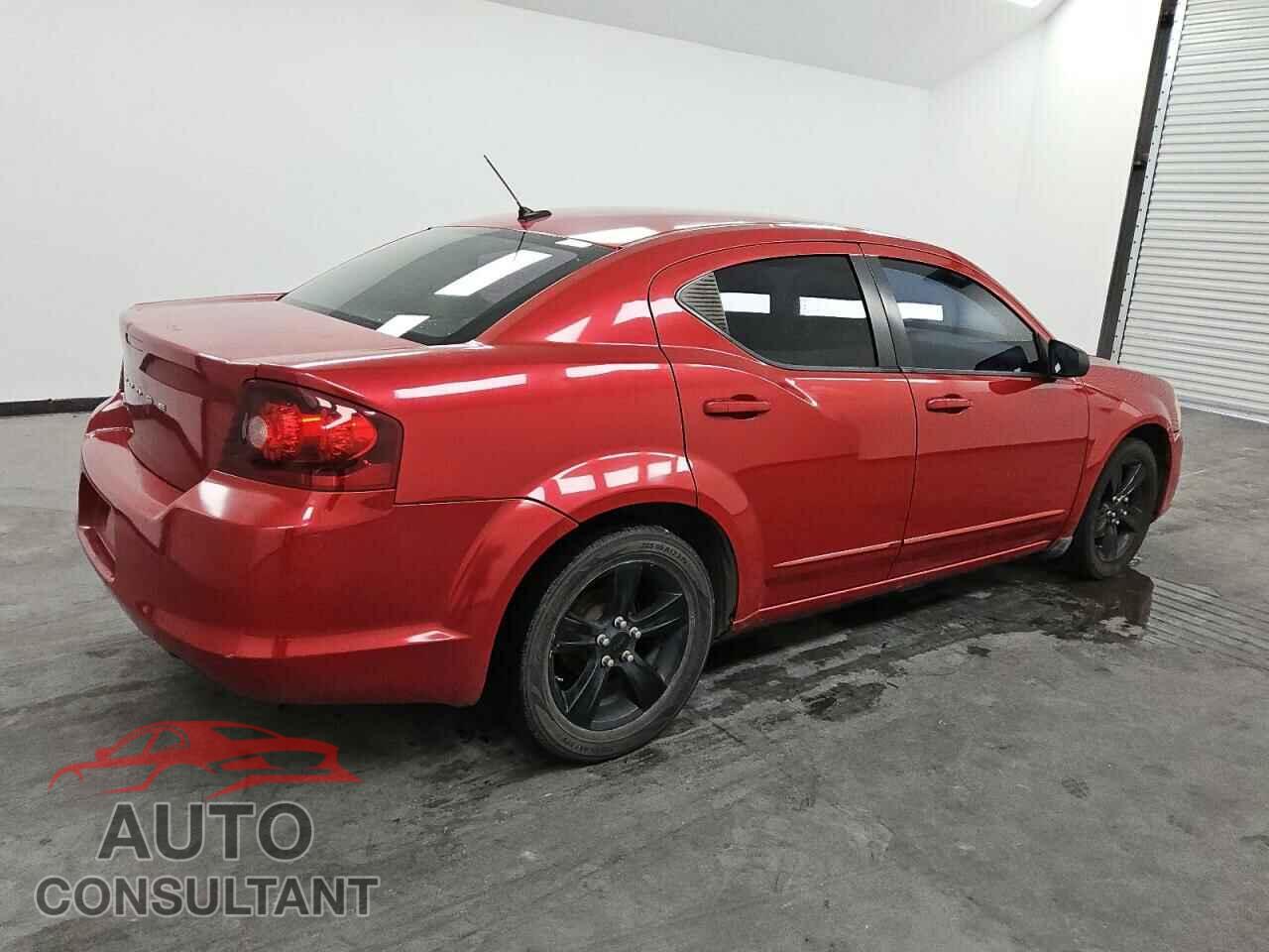 DODGE AVENGER 2012 - 1C3CDZAB2CN167655