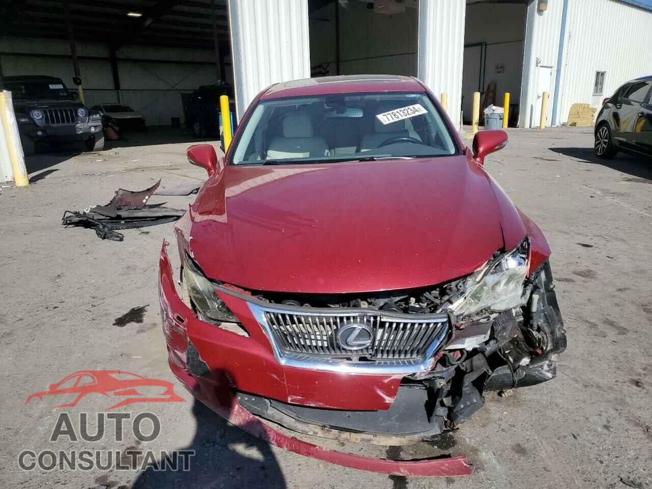 LEXUS IS 2010 - JTHCF5C23A5036869