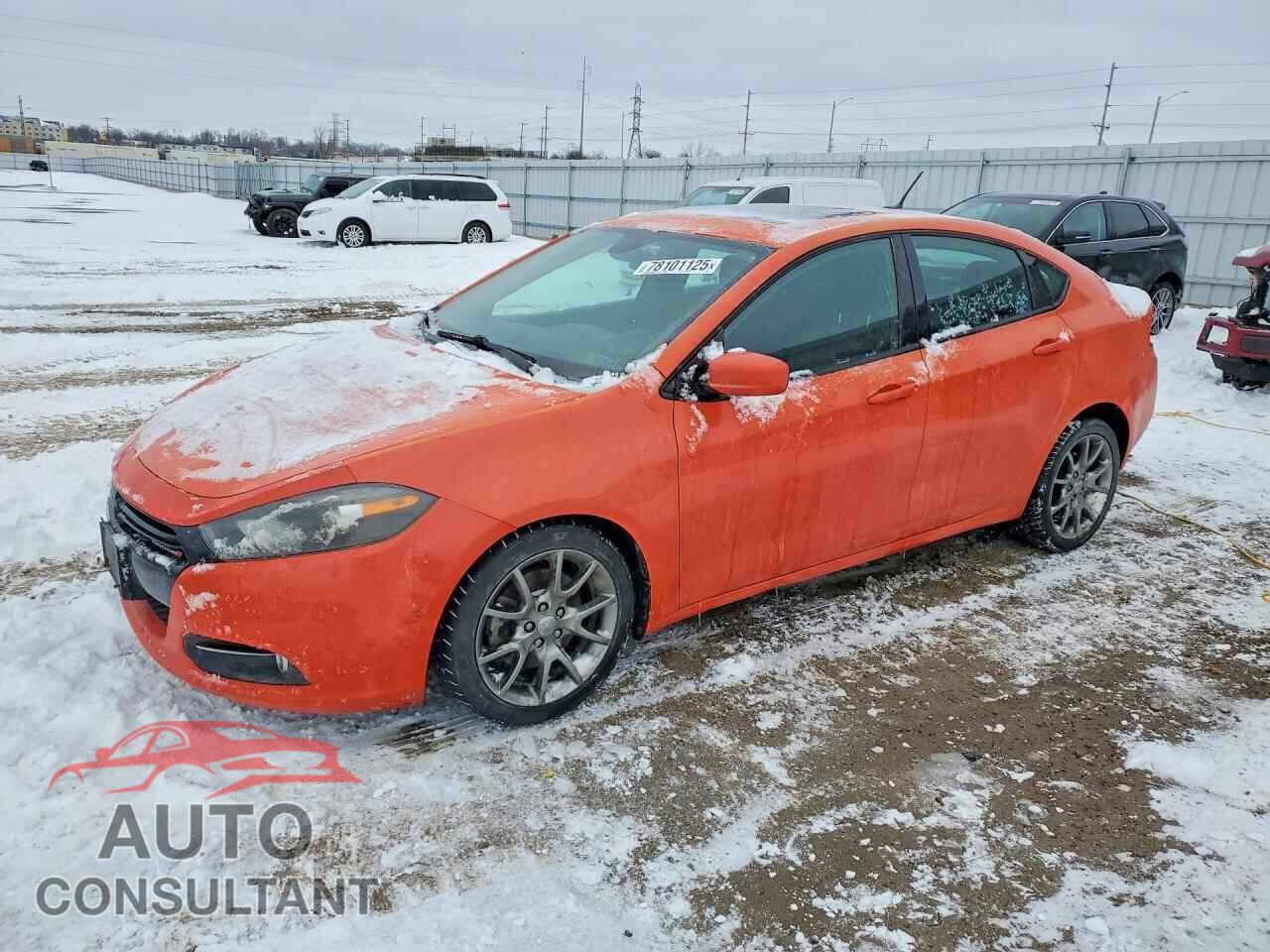DODGE DART 2015 - 1C3CDFBB2FD267486
