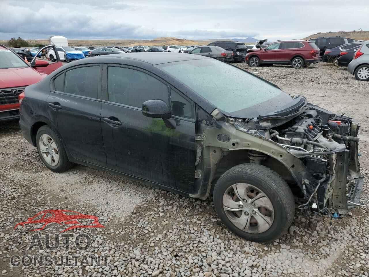 HONDA CIVIC 2013 - 2HGFB2F54DH518439