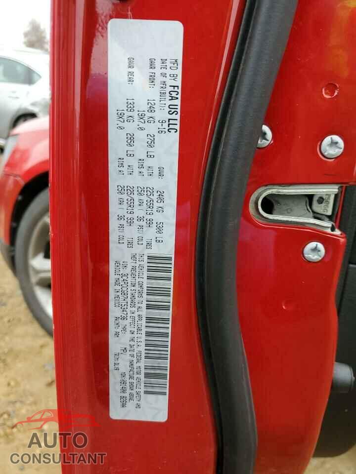 DODGE JOURNEY 2017 - 3C4PDCGB7HT534736