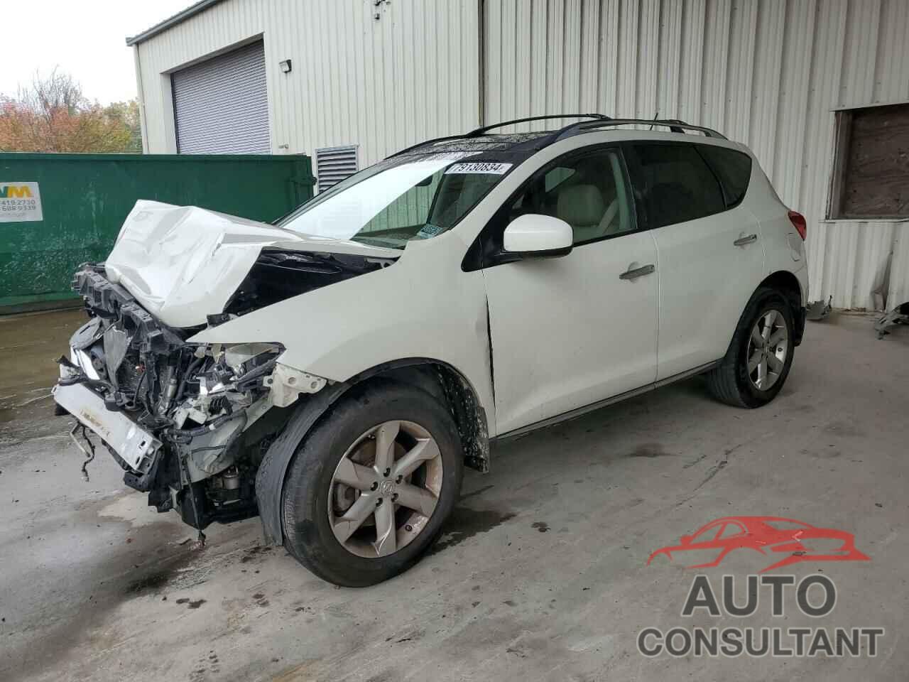 NISSAN MURANO 2010 - JN8AZ1MU6AW011407