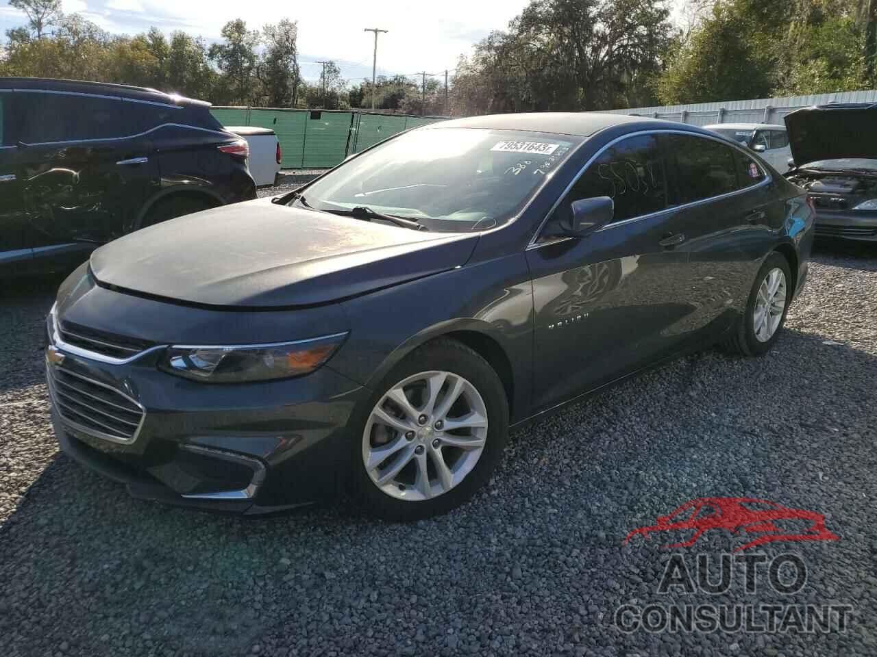 CHEVROLET MALIBU 2017 - 1G1ZE5ST9HF172655