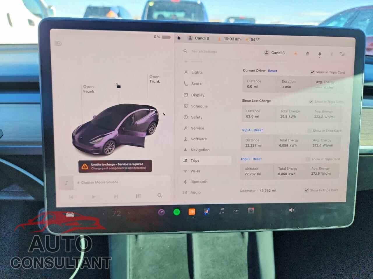 TESLA MODEL 3 2022 - 5YJ3E1EB0NF122087