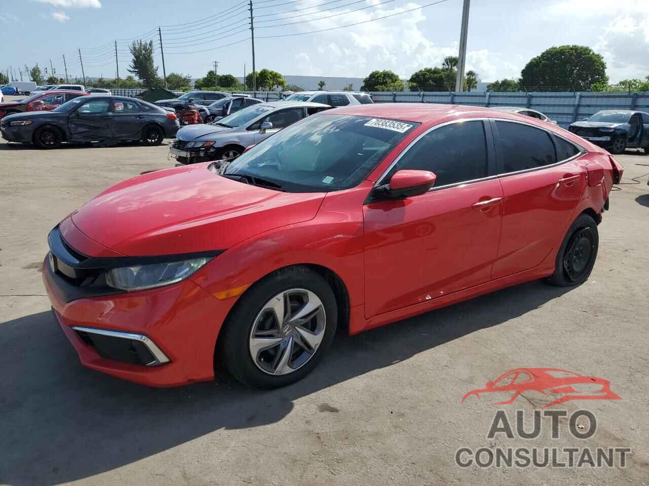 HONDA CIVIC 2019 - 2HGFC2F63KH523683
