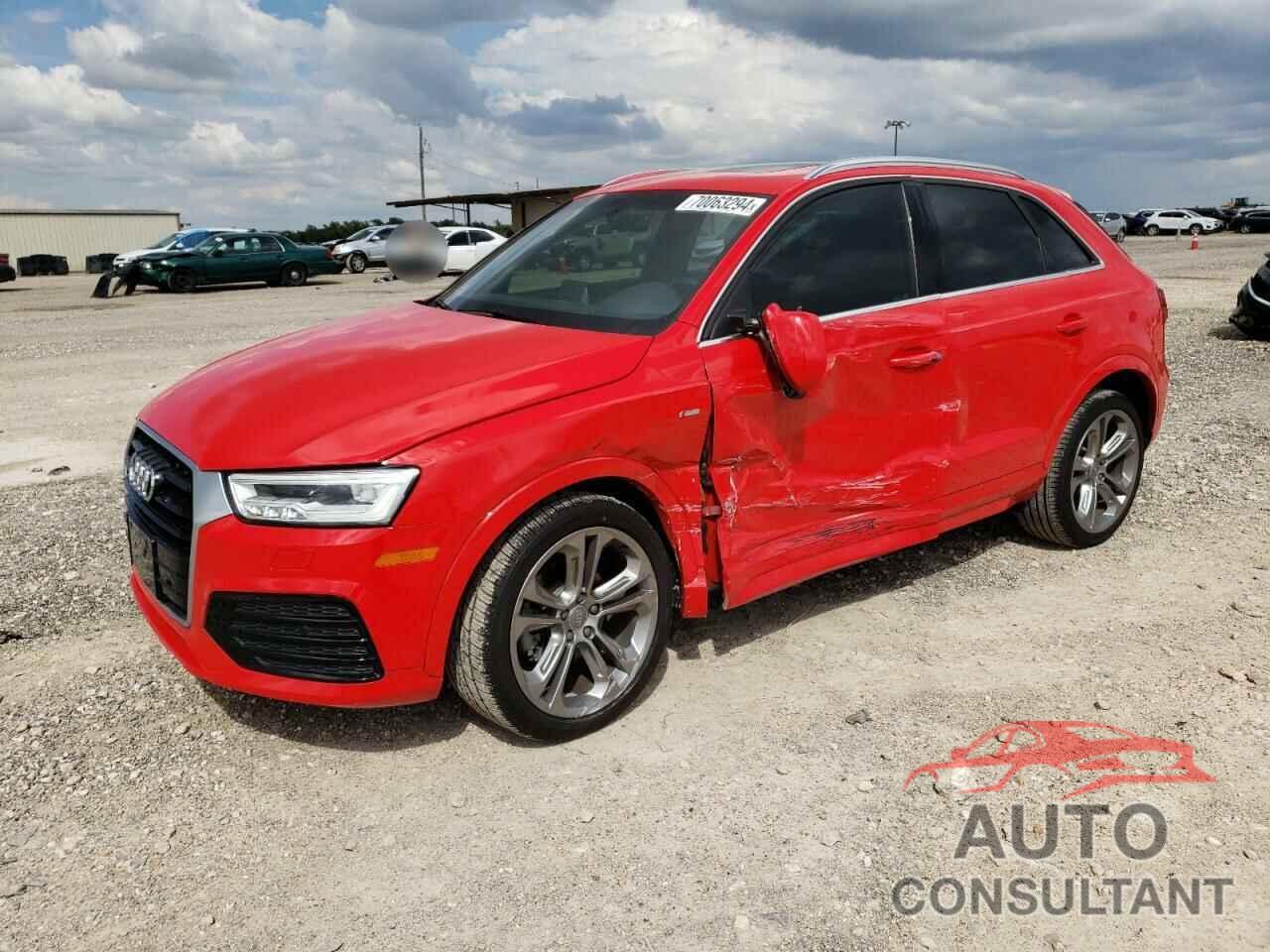 AUDI Q3 2016 - WA1GFCFS4GR014250