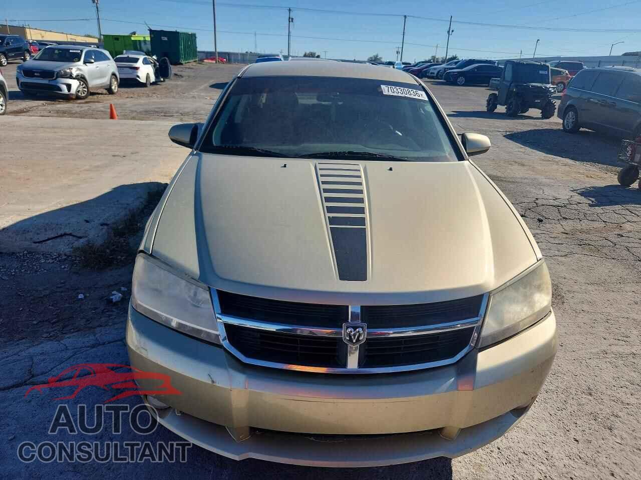 DODGE AVENGER 2010 - 1B3CC5FB5AN215616