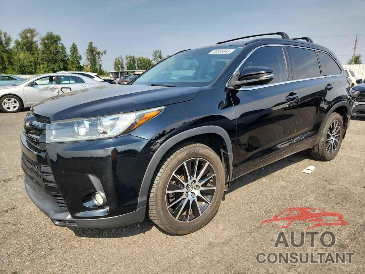 TOYOTA HIGHLANDER 2017 - 5TDJZRFH3HS361064