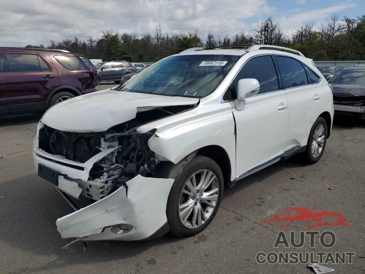 LEXUS RX450 2011 - JTJBC1BA9B2420503