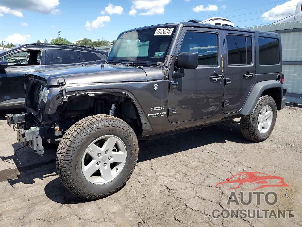 JEEP WRANGLER 2017 - 1C4BJWDG6HL616764