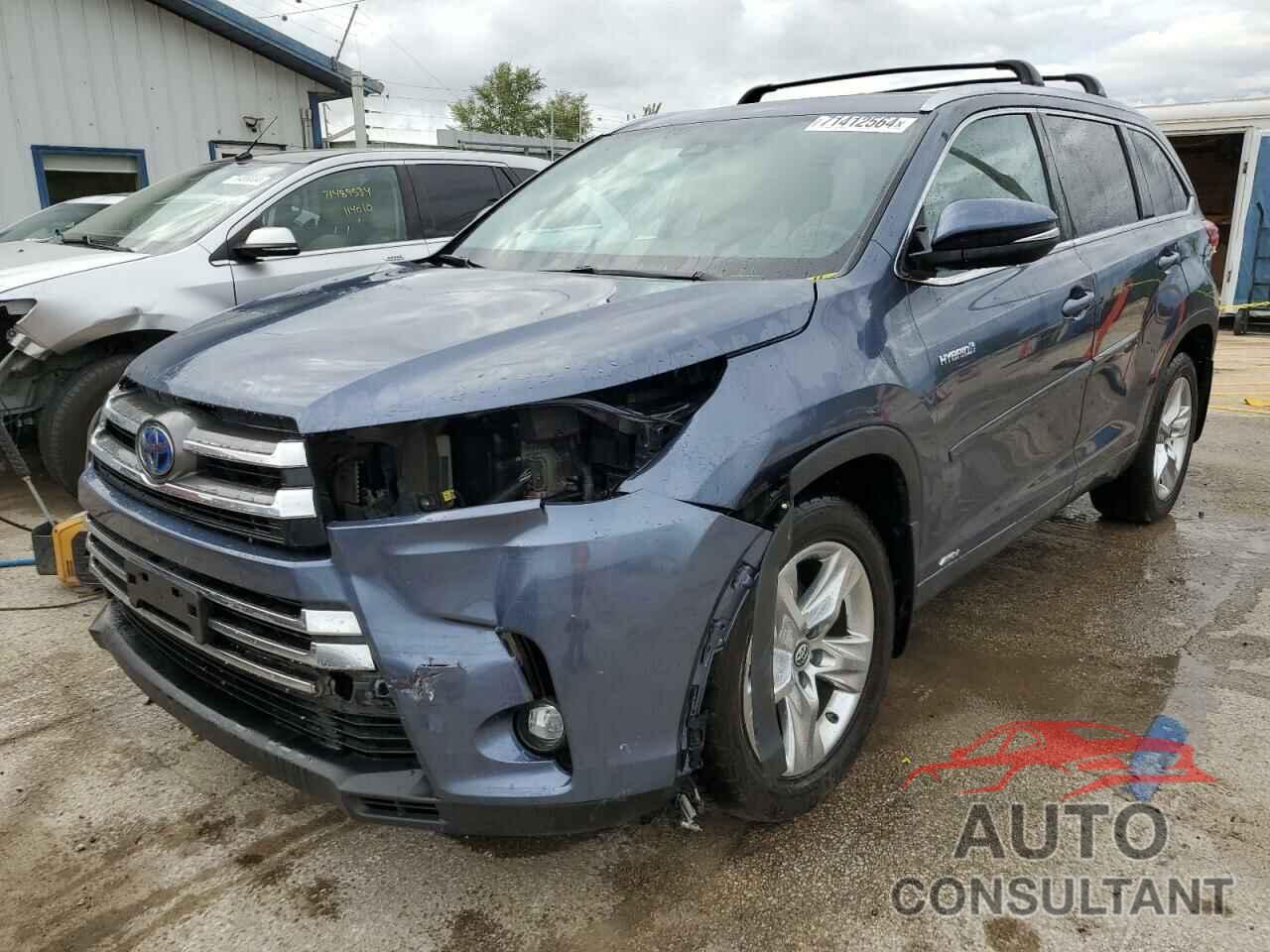 TOYOTA HIGHLANDER 2019 - 5TDDGRFH2KS064541