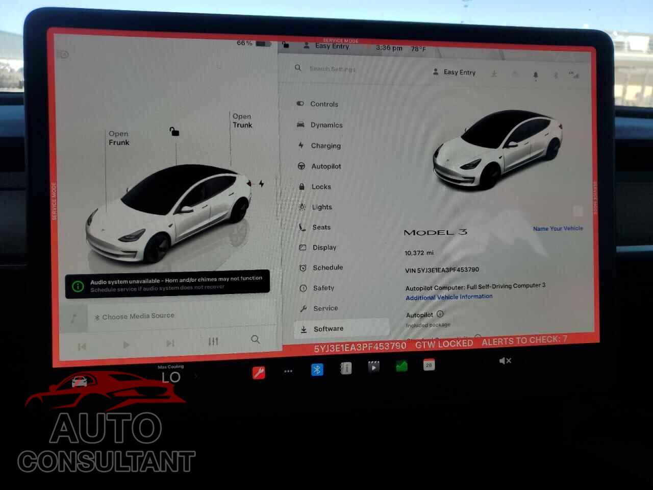 TESLA MODEL 3 2023 - 5YJ3E1EA3PF453790
