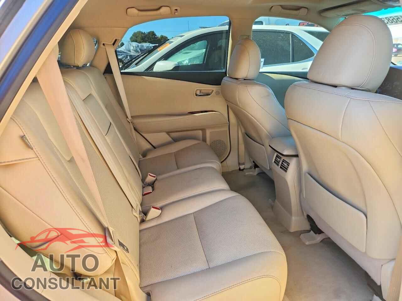 LEXUS RX350 2011 - 2T2BK1BA0BC105625