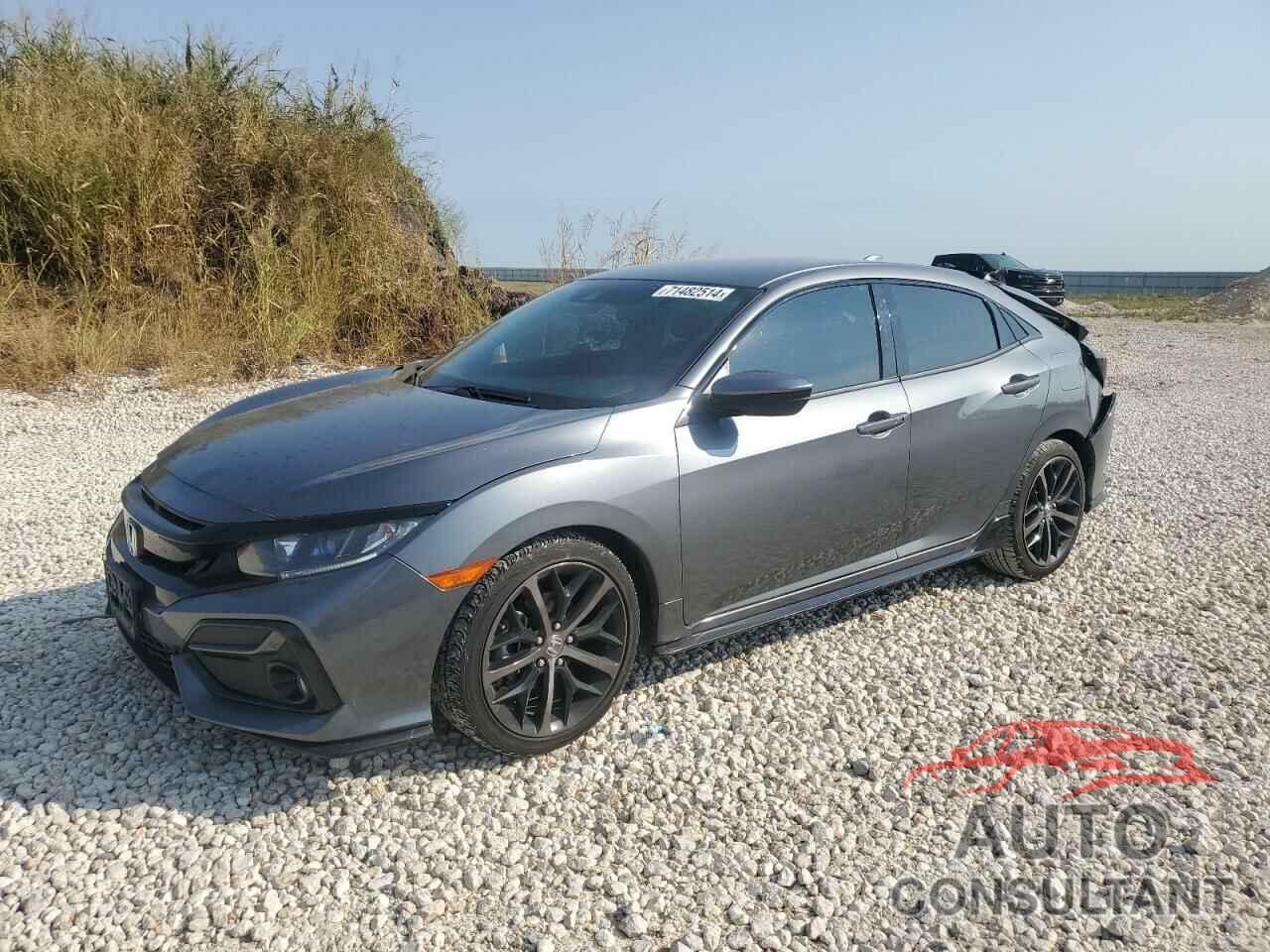 HONDA CIVIC 2021 - SHHFK7H43MU211056