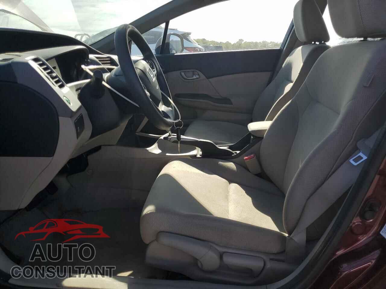 HONDA CIVIC 2012 - 2HGFB2F54CH558535