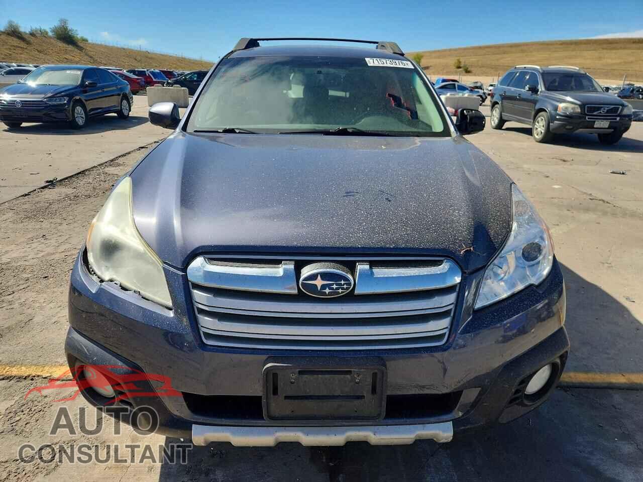SUBARU OUTBACK 2014 - 4S4BRBLC9E3247597