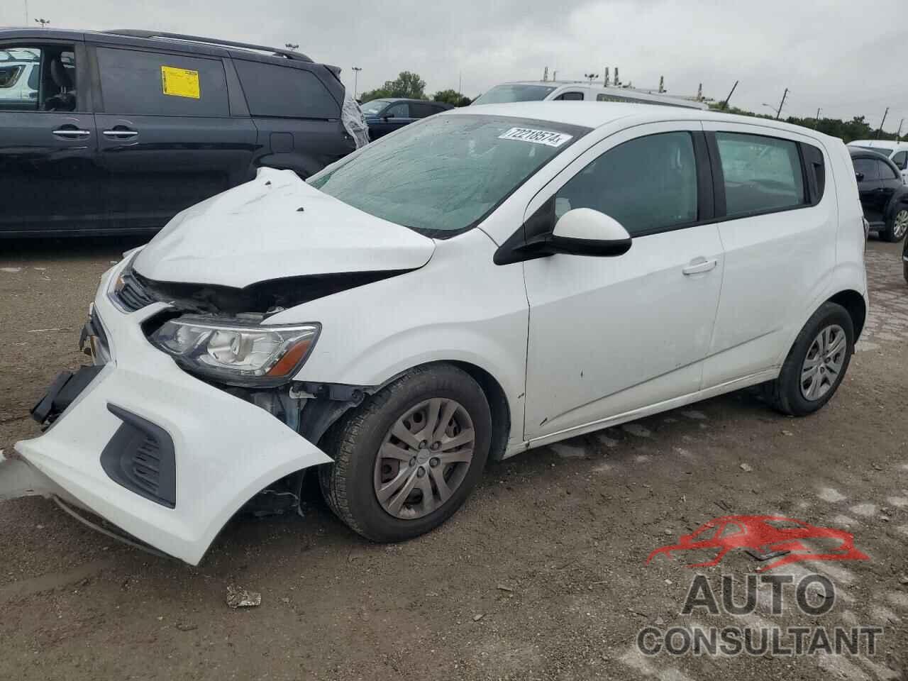 CHEVROLET SONIC 2017 - 1G1JG6SH4H4148459