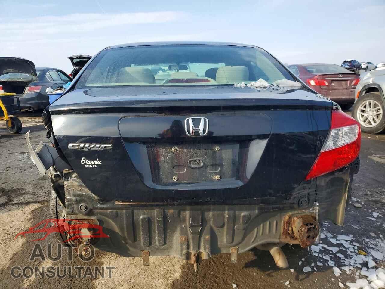 HONDA CIVIC 2012 - 19XFB2F84CE334816
