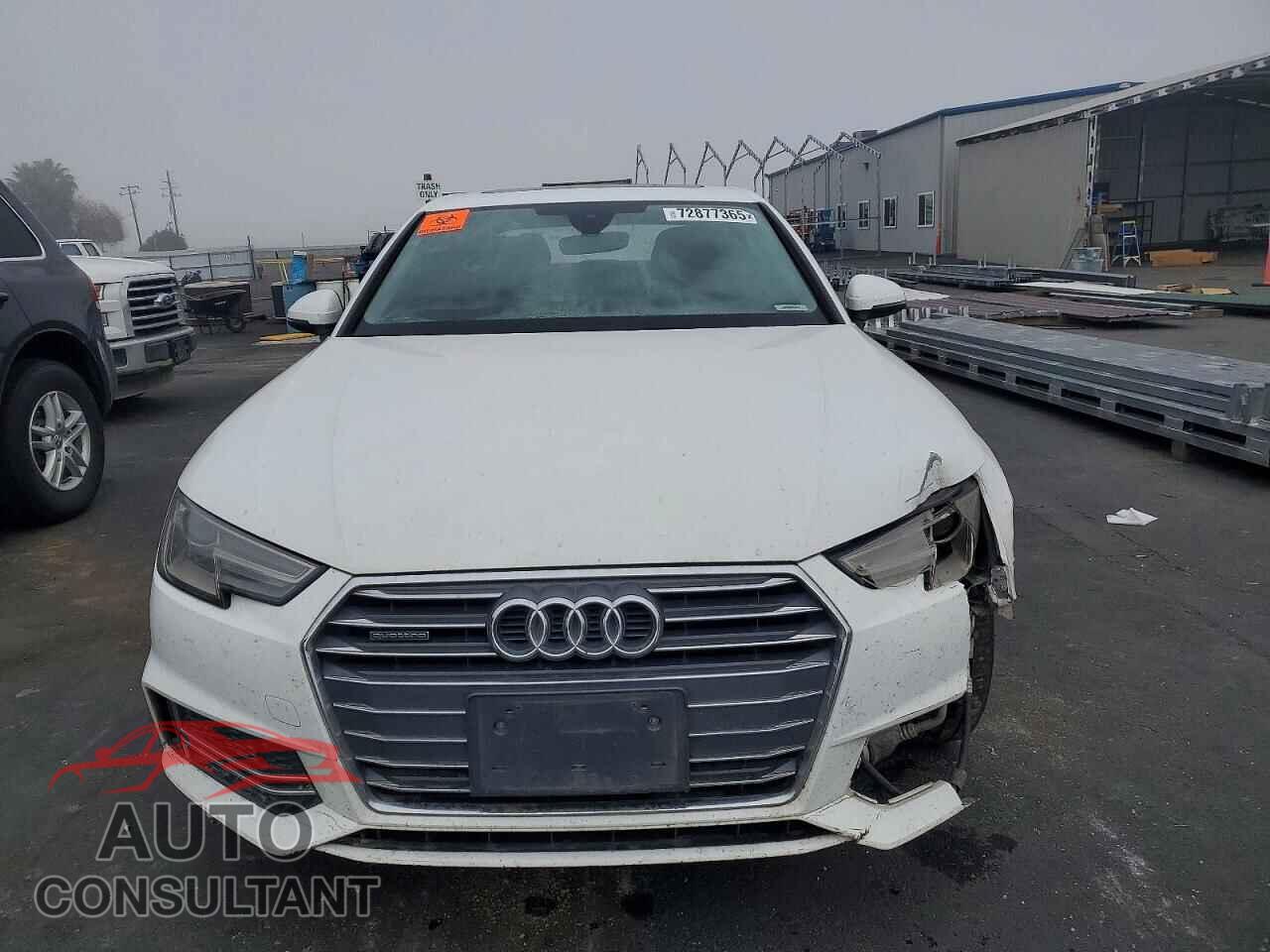 AUDI A4 2018 - WAUDNAF48JA053296