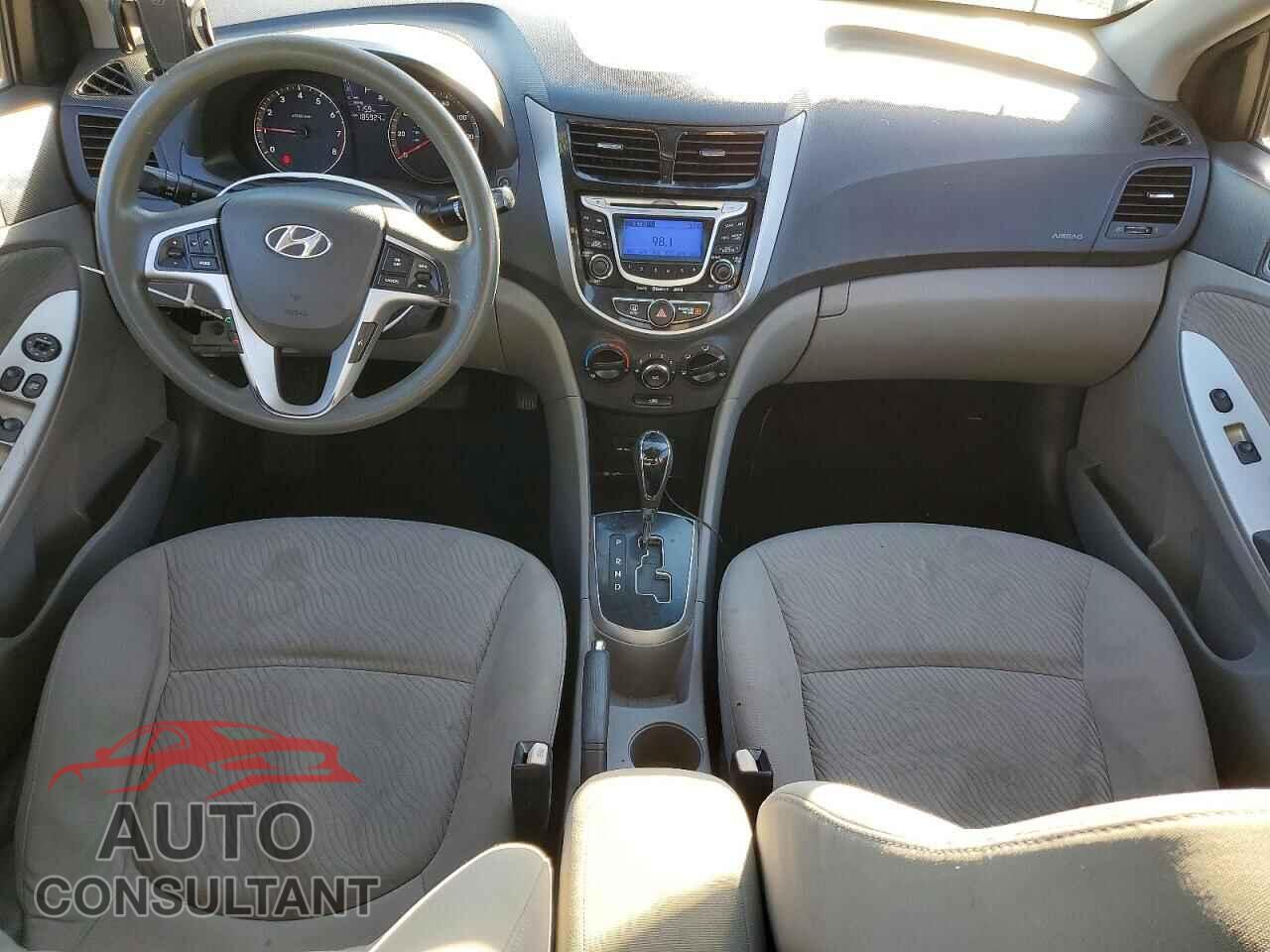 HYUNDAI ACCENT 2012 - KMHCU4AEXCU100151