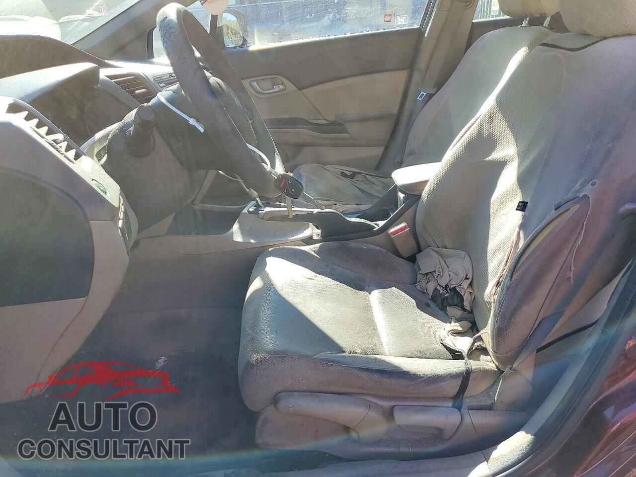 HONDA CIVIC 2012 - 19XFB2F50CE385543