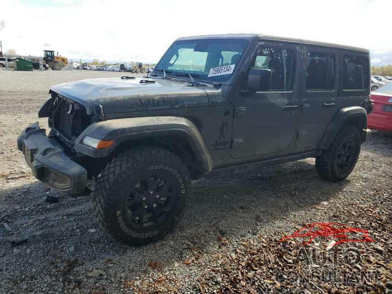 JEEP WRANGLER 2022 - 1C4HJXDG5NW103726