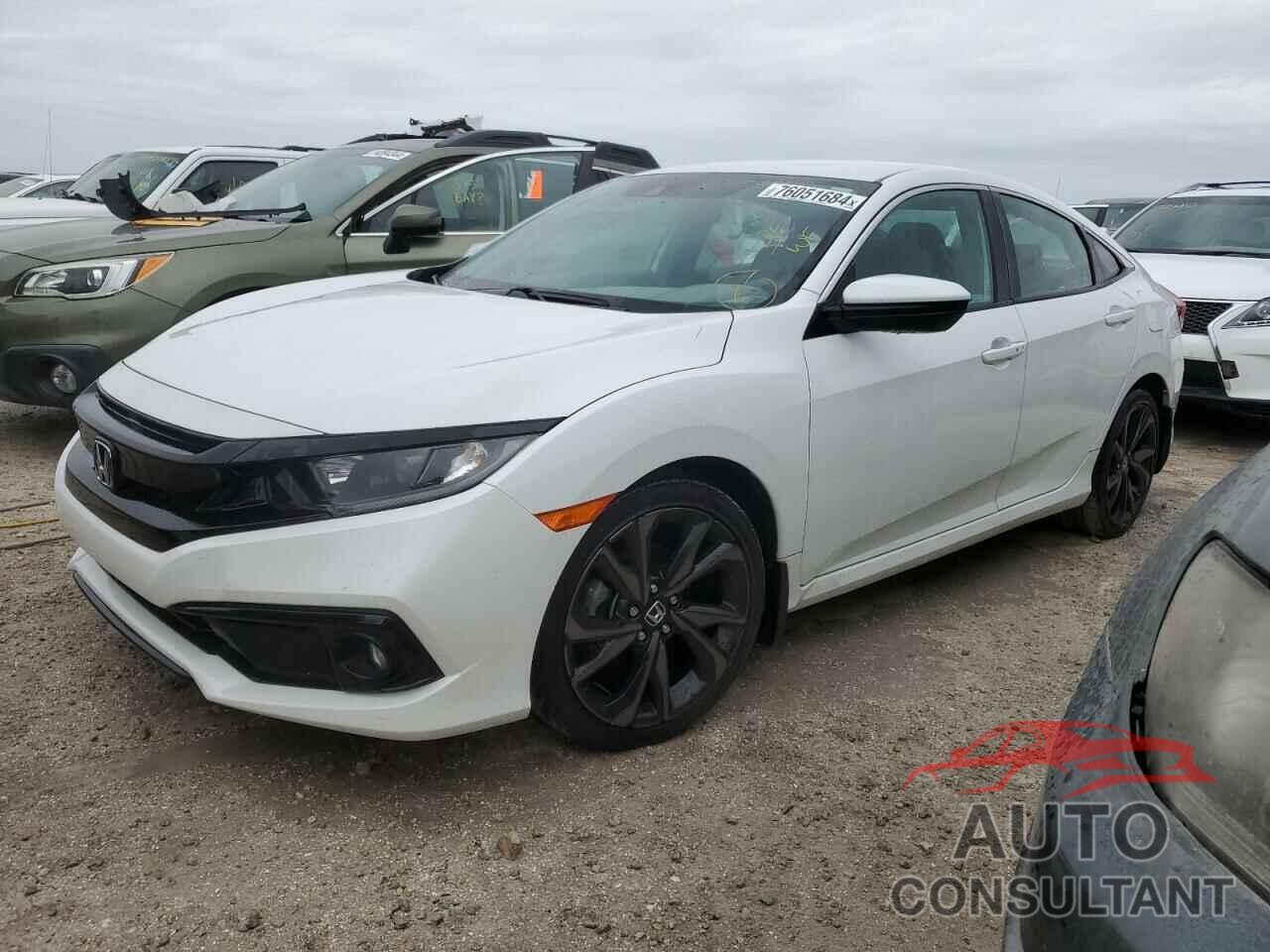 HONDA CIVIC 2020 - 19XFC2F88LE007381