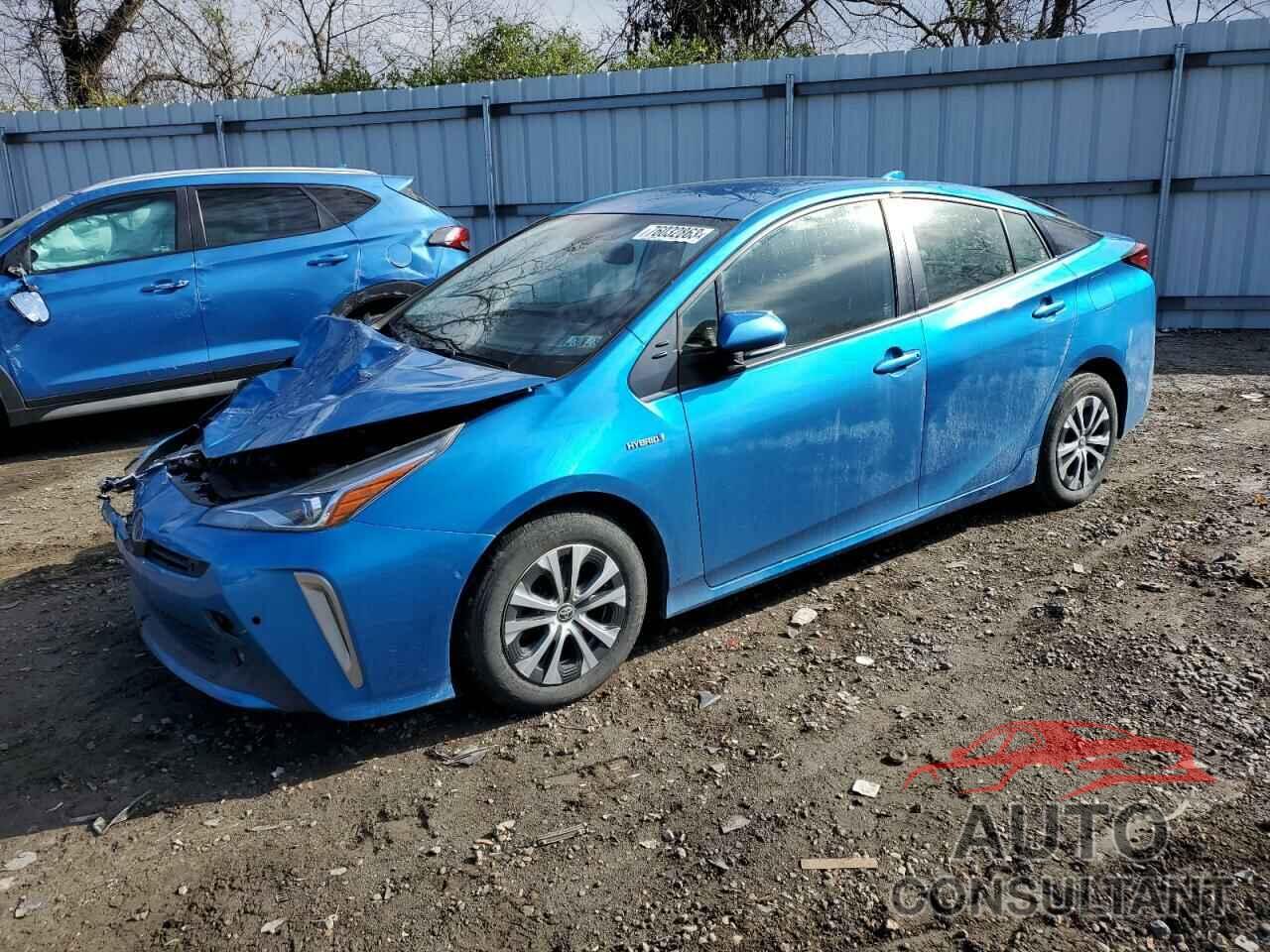 TOYOTA PRIUS 2021 - JTDL9MFU8M3029593