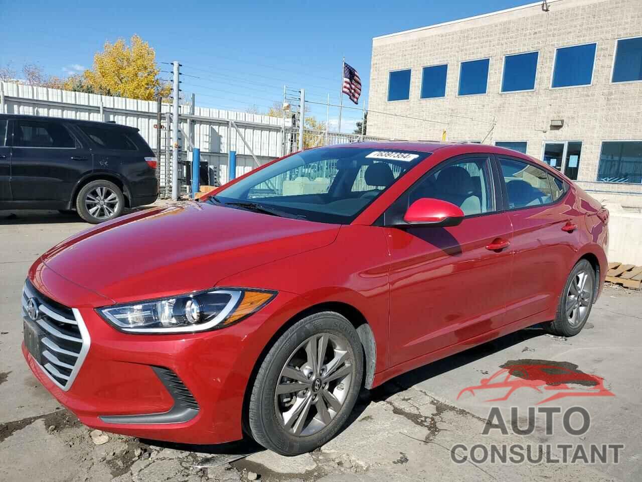 HYUNDAI ELANTRA 2017 - KMHD84LF8HU223338