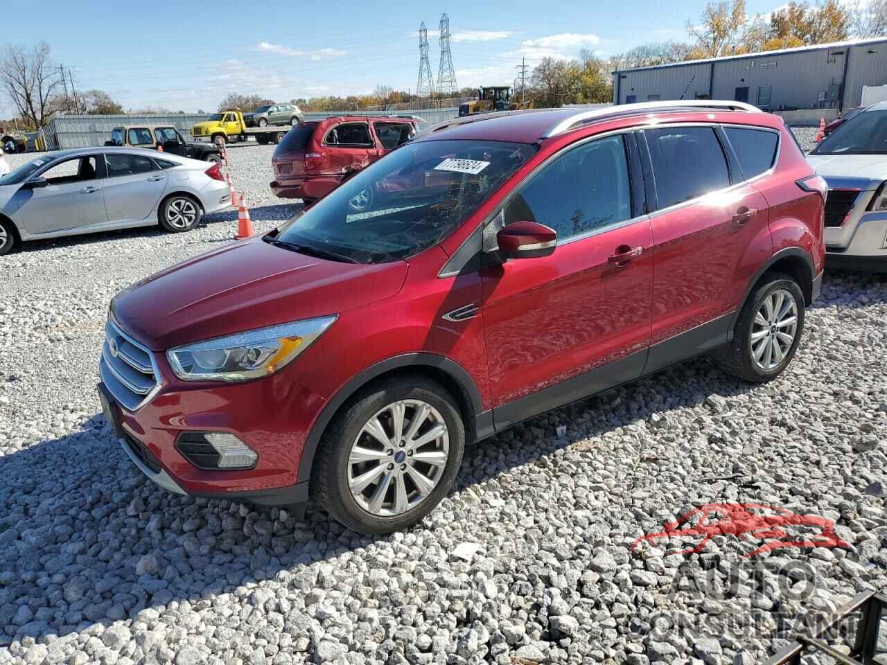 FORD ESCAPE 2017 - 1FMCU0JD2HUC45689