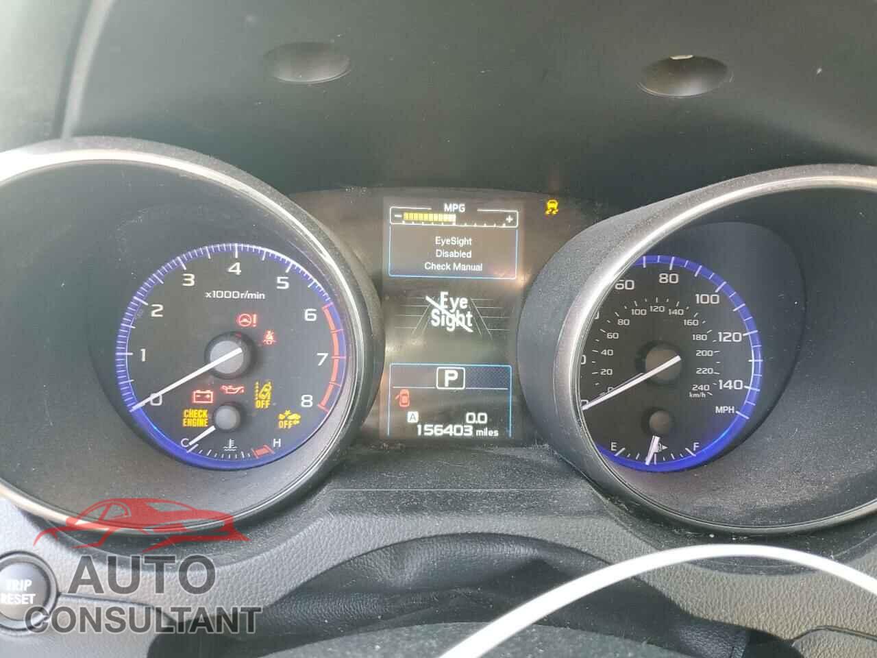 SUBARU OUTBACK 2016 - 4S4BSBFCXG3242203