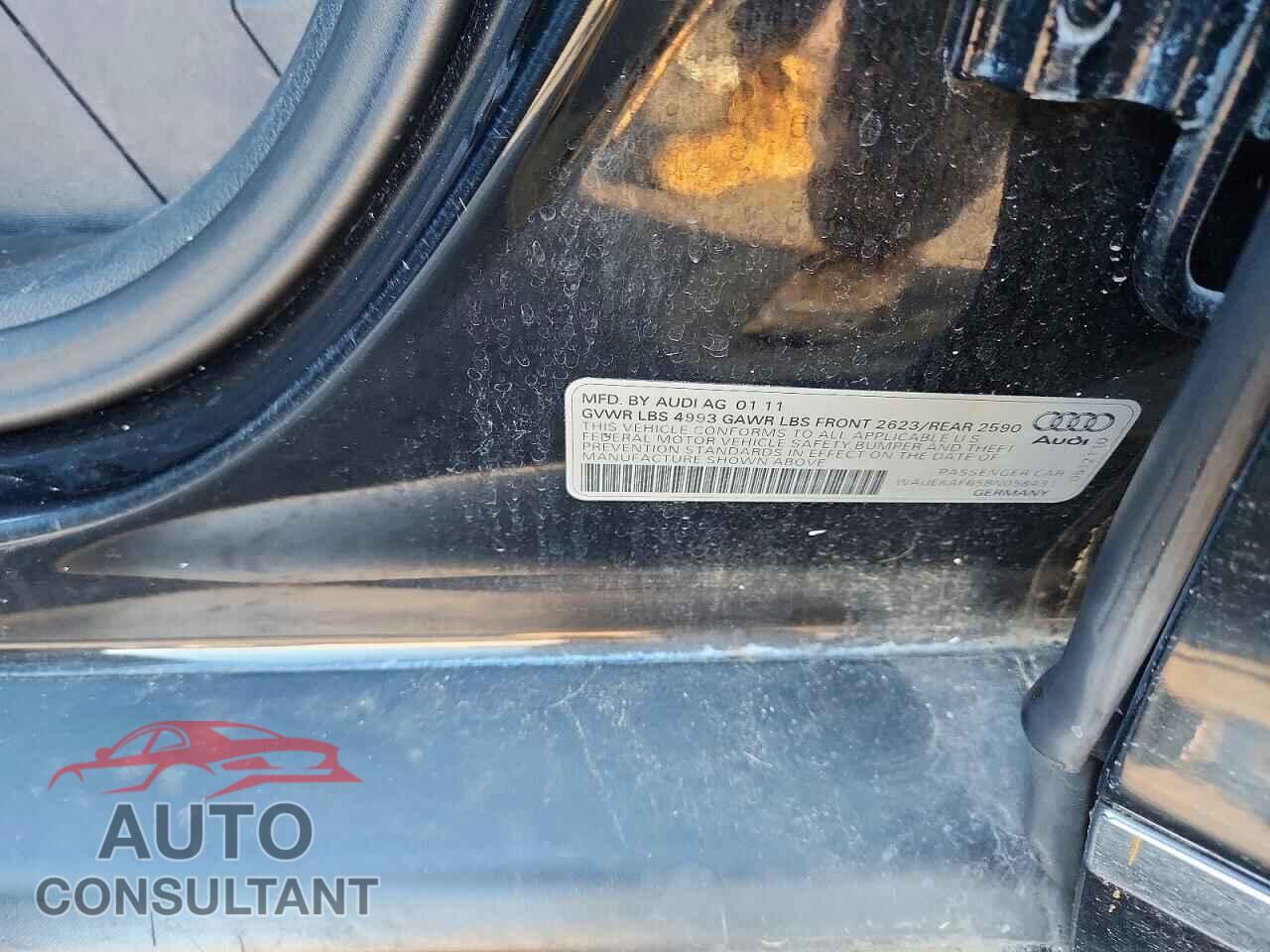 AUDI A6 2011 - WAUEKAFB5BN058431