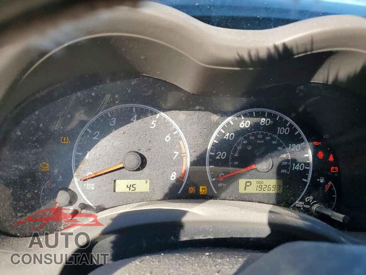 TOYOTA COROLLA 2010 - 2T1BU4EEXAC517368