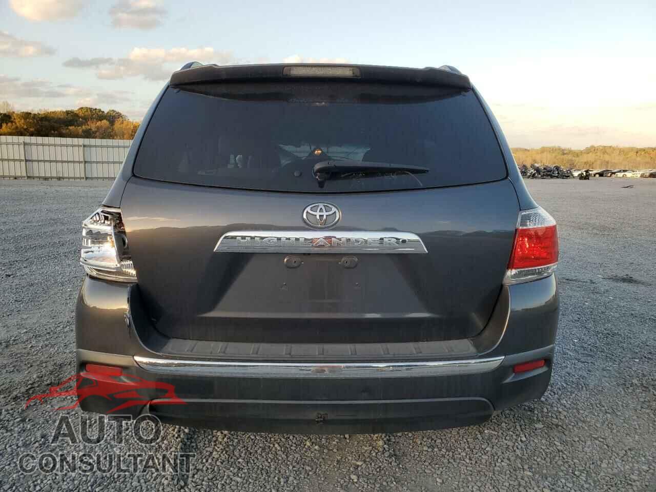 TOYOTA HIGHLANDER 2013 - 5TDZA3EH7DS043242